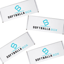 Load image into Gallery viewer, The SoftballaBox Homerun (Get a new box every 3 months, paid once per year)