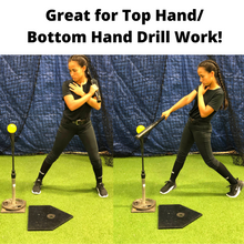 Load image into Gallery viewer, SOFTBALLA® Wooden Mini One Handed Training Bat