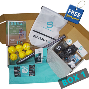 The SoftballaBox - Box 1 -One Time Gift Purchase