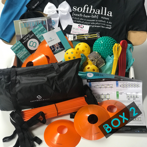 The SoftballaBox Homerun (Get a new box every 3 months, paid once per year)