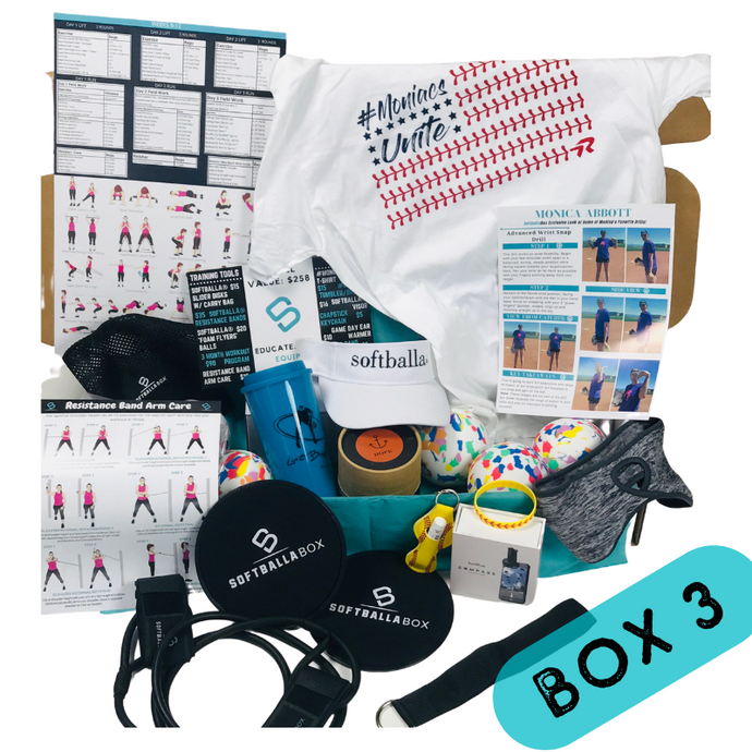 The SoftballaBox 6 Months - One Time Gift Purchase (Box 3 & Box 4)