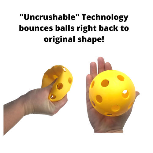 Softballa® 'Uncrushable'  Balls With Holes